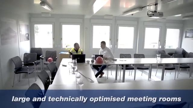 Модульное здание под штаб строительства. смотреть онлайн