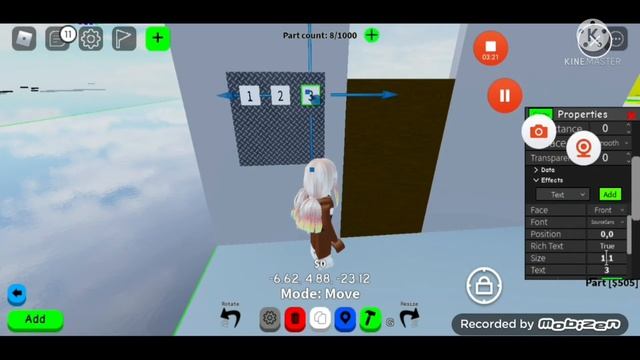 How to make a WORKING Code/password door in roblox obby creator! (Roblox post Part1) смотреть онлайн