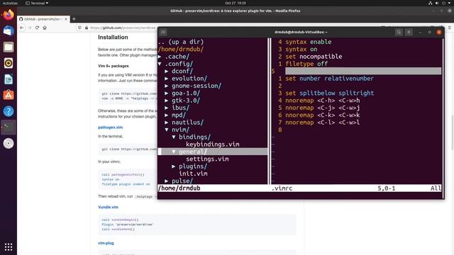 Creating a Basic Neovim Config File - Part 3 - Plugins -- NERDTree смотреть онлайн