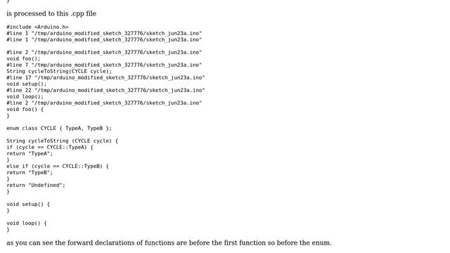 Arduino: class enum was not declared in this scope (3 Solutions!!) смотреть онлайн