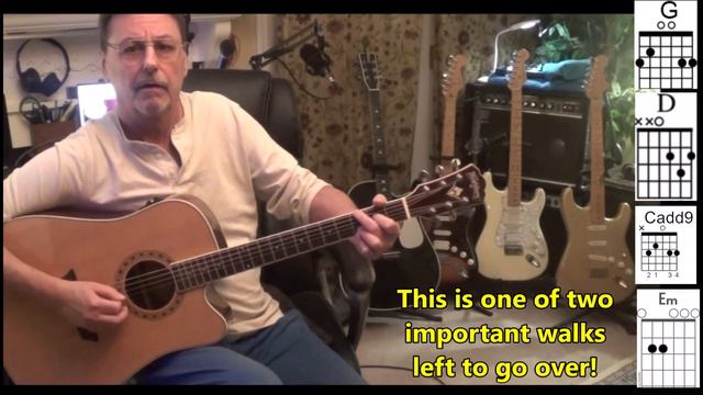 Wonderful Tonight Lesson / Easy acoustic campfire guitar songs смотреть онлайн