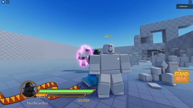Testing the stands in this Upcoming Jojo Game | Roblox смотреть онлайн