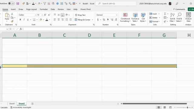 Excel: adjusting row height смотреть онлайн