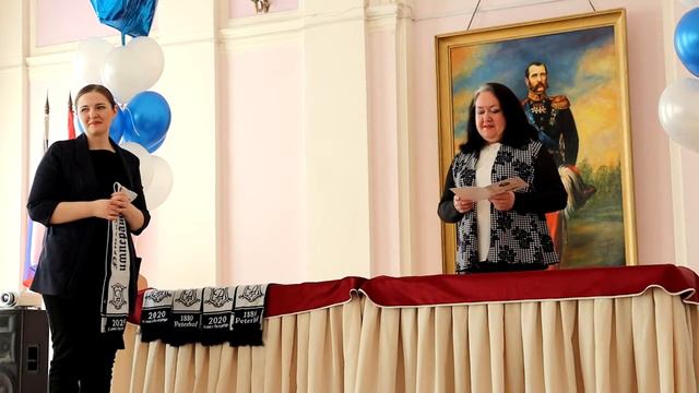 Посвящение в гимназисты. 5 В класс. Петергофская гимназия императора Александра 2 смотреть онлайн