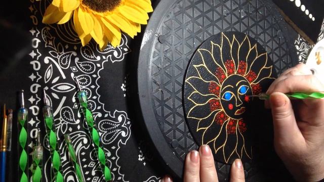 🎨 Easy Dot Painting Tutorial for Beginners | Mandala Fun in the Sun смотреть онлайн