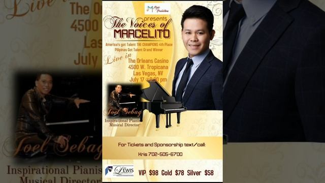 Marcelito Pomoy's US Concert Tours L Venues And Schedules