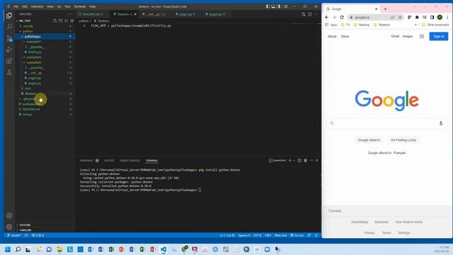 ml text 008 install python dotenv and define FLASK APP in flaskenv file смотреть онлайн
