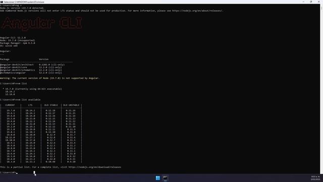 Solución (FIX): Node.js Version V.X.X Detected. Odd Numbered Node.js Versions Will Not Enter LTS...