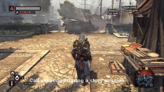 Assassins Creed Revelations - Assassin Guild Challenges Walkthrough [HD] смотреть онлайн