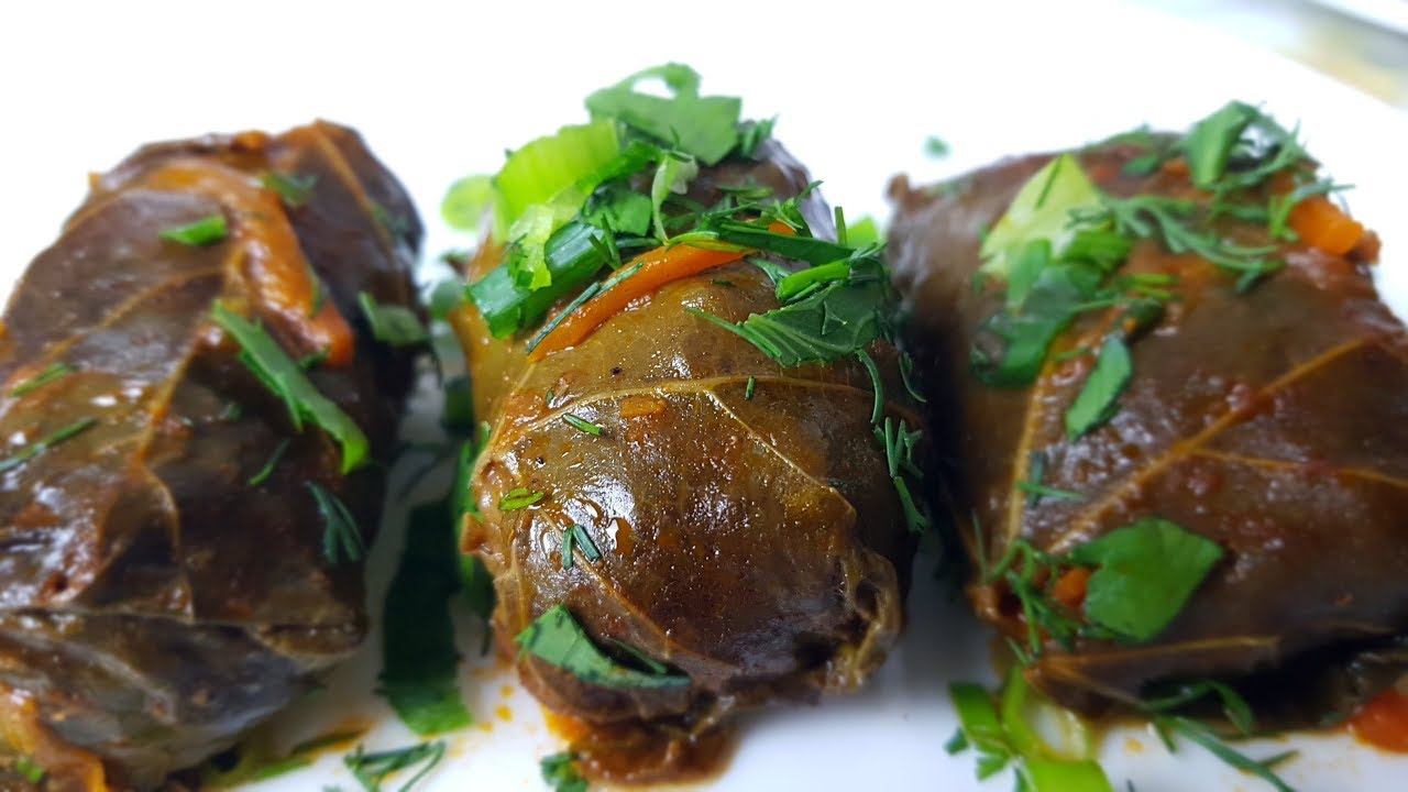 Долма, цыганка готовит. Gipsy Cuisine.