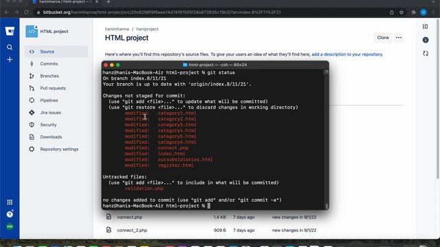 how to update your code using git commands смотреть онлайн