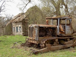 Заброшенная сельхозтехника. Колхозные свалки