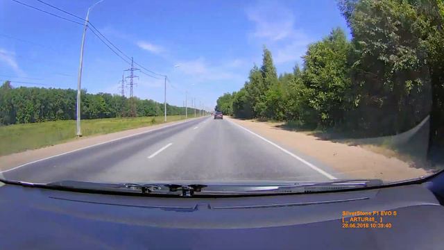 Тест-сравнение на КРИС-П SilverStone F1 HYBRID EVO S в спину, режим ГОРОД1 смотреть онлайн