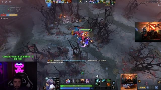 STRAY СТРАШНО С НИМИ ИГРАТЬ 7.35 ! СТРЕЙ ОГР МАГ carry mid dota 2 ! Лучшее со Стреем смотреть онлайн