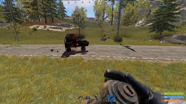 Зачем нужны машины? Скорость, броня, удобство! Раст/Rust смотреть онлайн