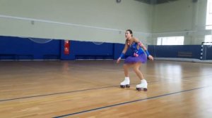 Танец на роликах квадах фигурное катание на квадах