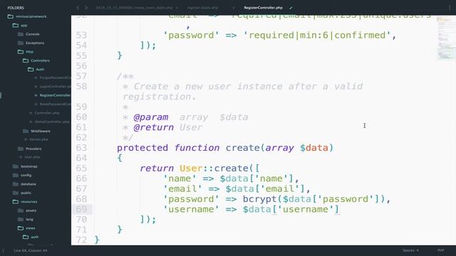 Laravel 5.3 tutorials #25 Social Network Change Custom Authentication смотреть онлайн