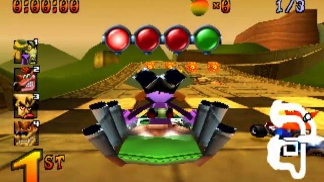 Crash Team Racing : N.Oxide Gameshark Codes смотреть онлайн