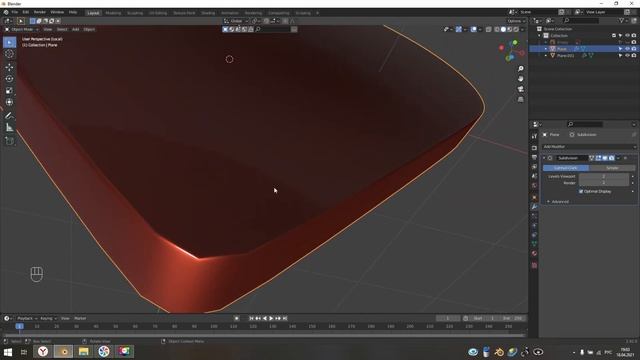 Моделирование иконки Like в Blender 2.9 смотреть онлайн