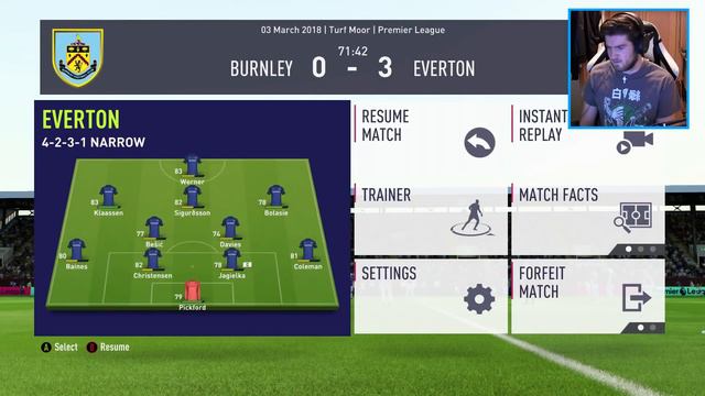 FIFA 18 Everton Career Mode Episode 21 - Facing PSG In Europe | Xbox One Gameplay смотреть онлайн