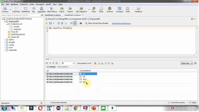 $natural Operator Sorting in MongoDB | MongoDB Tutorial for Beginners смотреть онлайн
