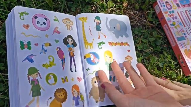 Обзор на 1500 стикеров наклеек! //Чем оформлять ЛД? смотреть онлайн