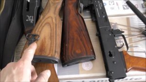 Как одному снять фанерный приклад на ВПО 136, 209, АКМ