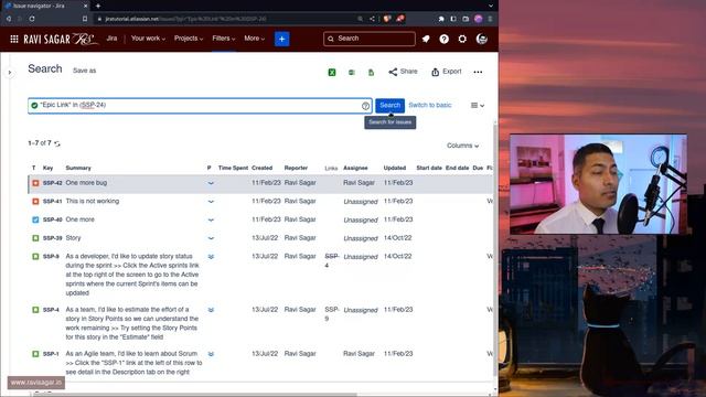 Jira Cloud - Find all issues in an Epic смотреть онлайн