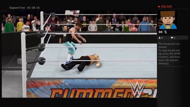 WWE 2K16 - Adolf Vs. Eric Storm - Undisputed Title - Title PS4 Com vs. смотреть онлайн