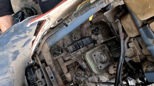 РЕМОНТ  HONDA TACT 24 ПРИЧИНы ПОЛОМКа