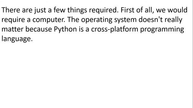 Introduction to Python 3 for Absolute Beginners смотреть онлайн