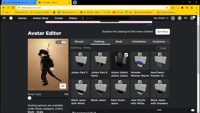 Toturial to be Jotaro Kujo On Roblox read desp! смотреть онлайн