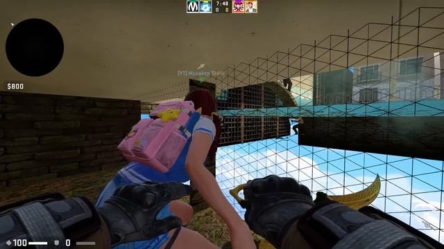 ТЕЛЕРОРТ-ЛОВУШКА!!! УГАРНЫЕ ПРЯТКИ В CS:GO!!! смотреть онлайн