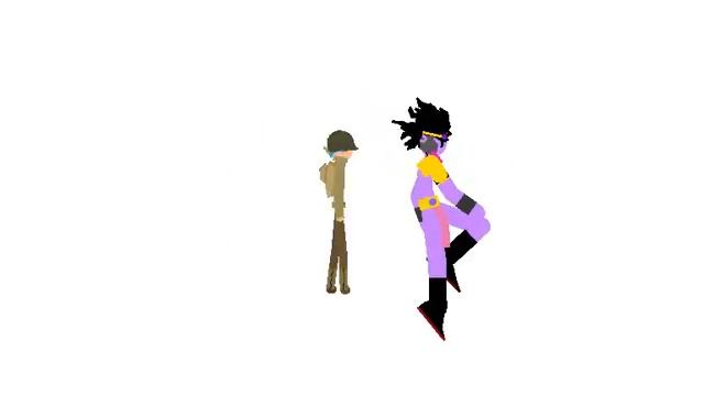 JoJo Animation test (stick nodes animation) смотреть онлайн