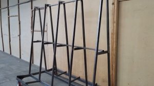 ПИРАМИДА! Стеллаж на колёсах для ЛДСП МДФ и дру