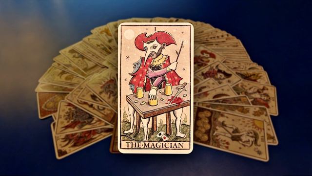 Обзор карт Таро Trionfi Della Luna By Patrick Valenza/Таро Триумф Луны. Маг (1-ый старший аркан)