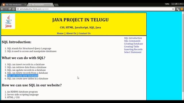 SQL (Oracle) Introduction in telugu смотреть онлайн