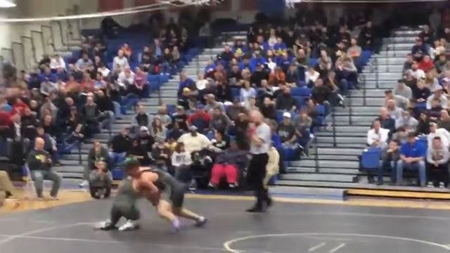 Brett Campbell 2x MO State Champion vs Nick Jouret (Olathe S) 2x KS State Champion W 6-3 смотреть онлайн