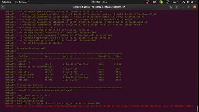 [DevOps] Vagrant + Apache Server + NodeJS as a Service смотреть онлайн