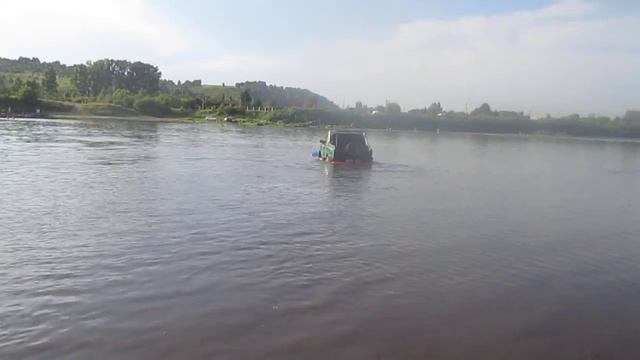 Лёха давай! - а хрен! ёж 412 Моська 4х4 Амфибия Offroad