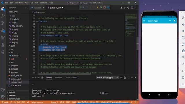Flutter E Commerce App: Build Image Carousel смотреть онлайн