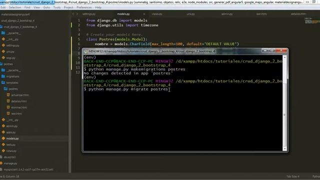 Tutorial: Como revertir una Migración en Django 2.2 (Python 3.7) смотреть онлайн