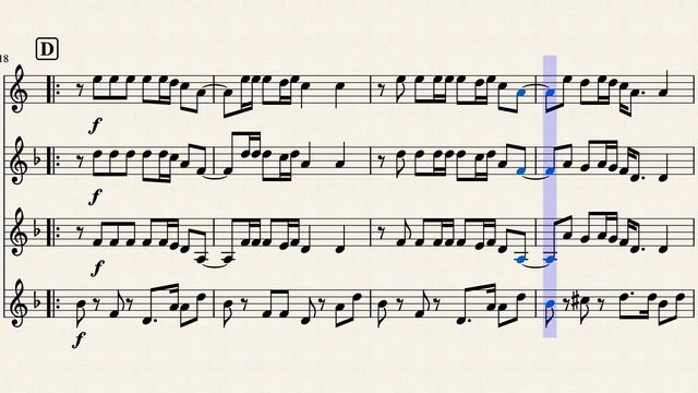 Come_Along Pentatonix Version for Mixed Clarinet Quartet смотреть онлайн