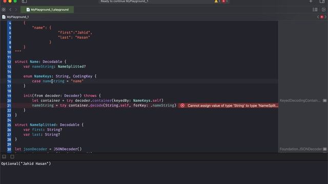 Nested JSON Decoding in Swift | JSON Decoder | iOS | Swift | Unscripted | Unedited смотреть онлайн