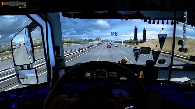 #EuroTruckSimulator 2 _1.47/Volvo/#POV/VTC Деловыелинии DV/#3монитора/TripleScreen /НаPXNV10