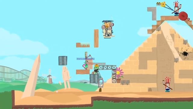 ultimate chicken horse: петушествие енота и белки смотреть онлайн
