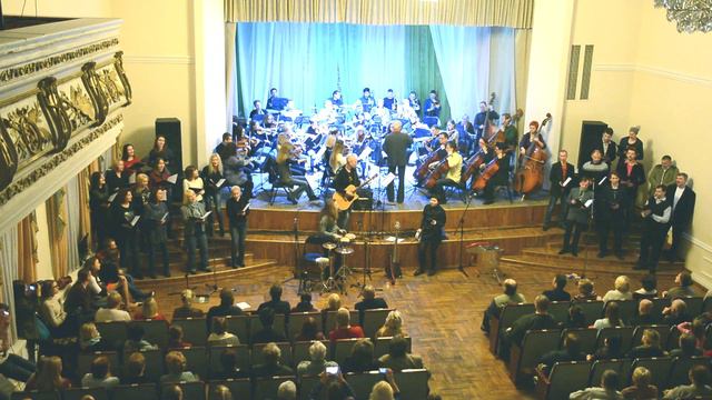 Выступление Коноплев и Компания вместе с Могилевской Городской Капеллой