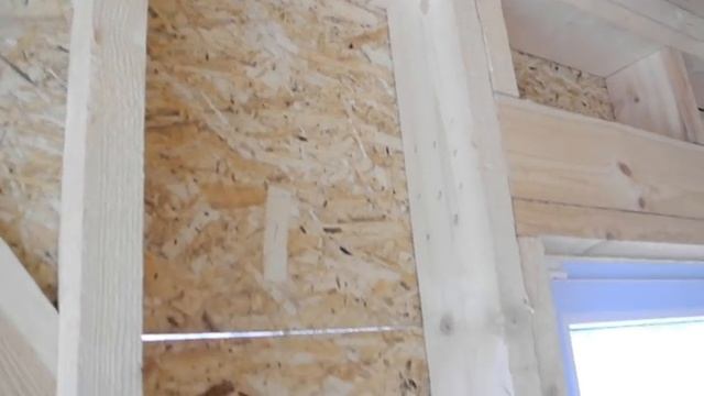 Каркасный дом построенный из доски естественной влажности. Что произошло после высыхания?