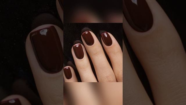 Шоколад на ногтях. Лучшие цвета для зимнего маникюра. смотреть онлайн