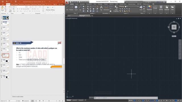 AutoCAD Draftsman Interview MCQ || Episode - 02 : Creating Drawings смотреть онлайн